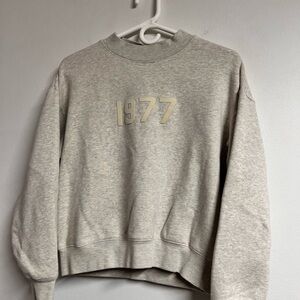 Essentials Fear of God 1977 Crewneck Sweater Cream Size 10